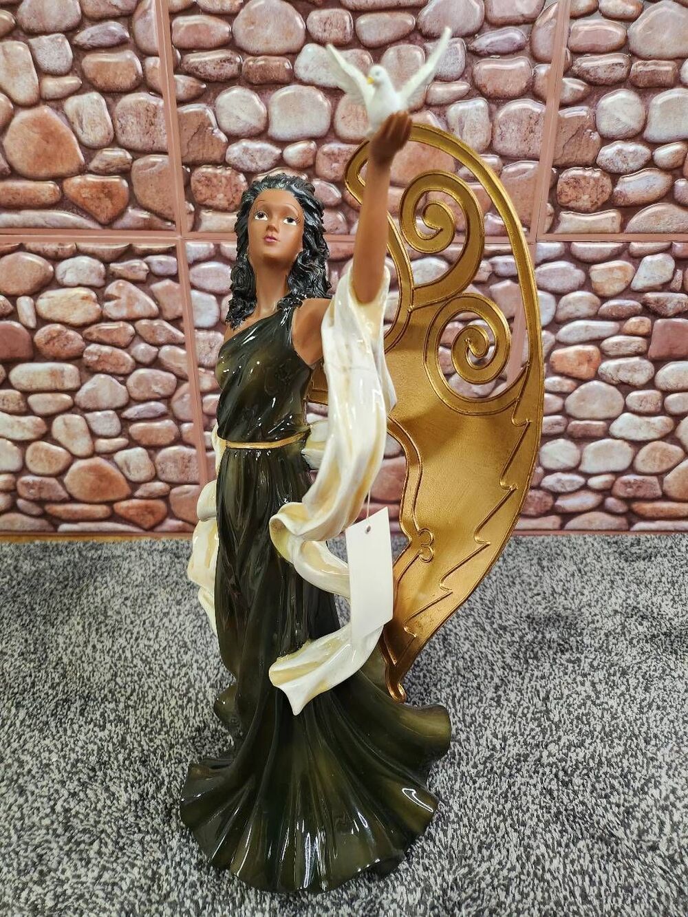 Rare 2007 Home Interiors Serena angel figurine